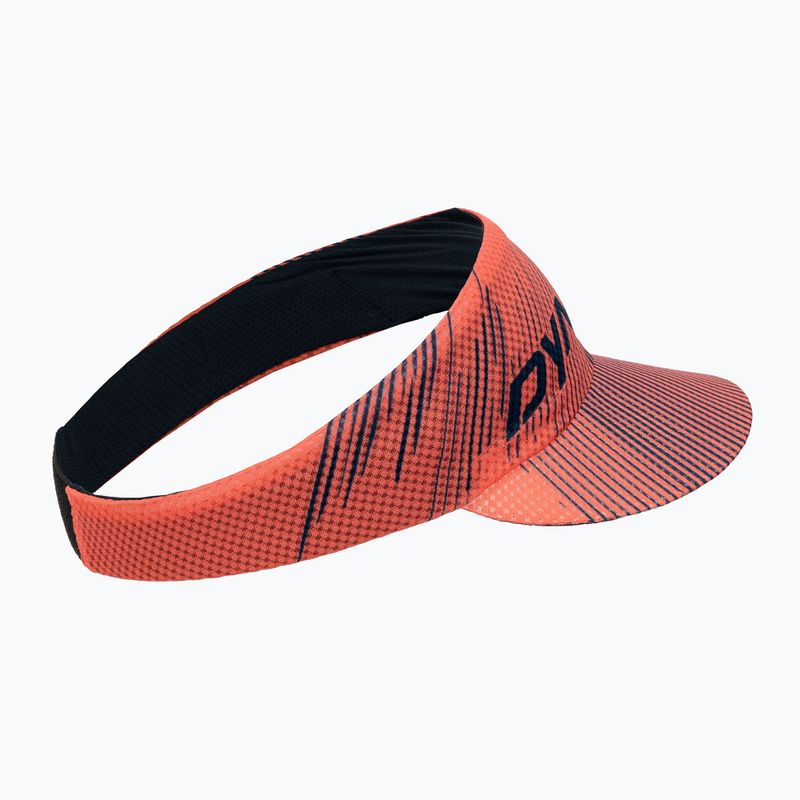 DYNAFIT Alpine Graphic Visor Band visiera da corsa corallo caldo 2