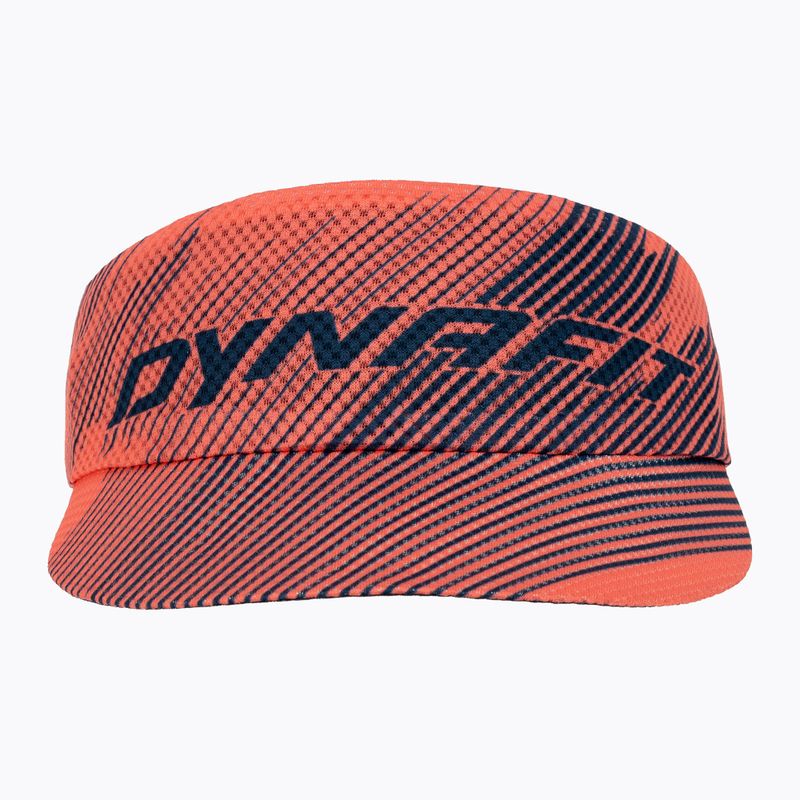 DYNAFIT Alpine Graphic Visor Band visiera da corsa corallo caldo 4