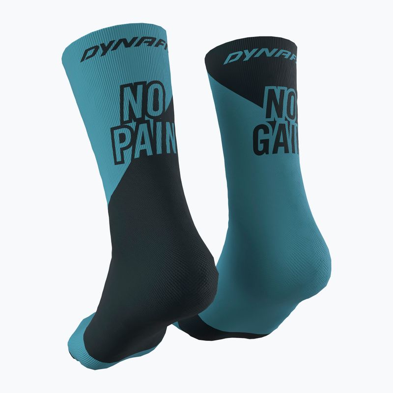 DYNAFIT No Pain No Gain calzini da corsa blu tempesta 2