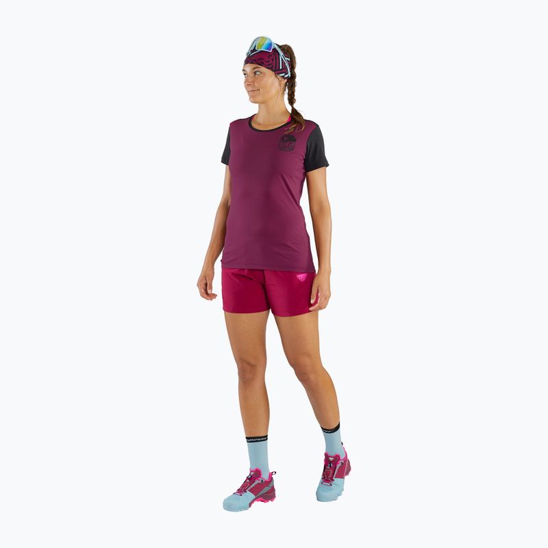 DYNAFIT T-shirt trekking donna Transalper Rosso barbabietola chiaro
