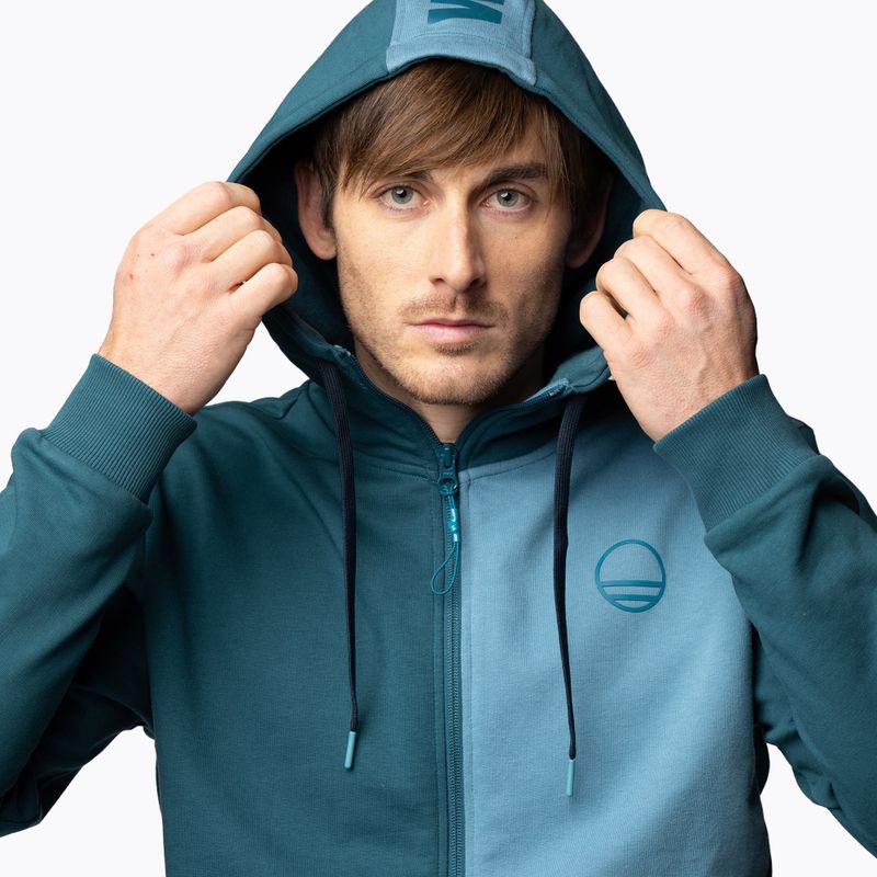 Felpa da arrampicata Wild Country Flow 2 Hoody da uomo, petrolio/3370 4