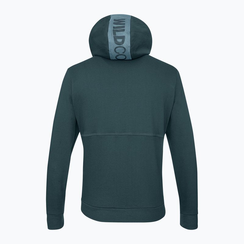 Felpa da arrampicata Wild Country Flow 2 Hoody da uomo, petrolio/3370 10