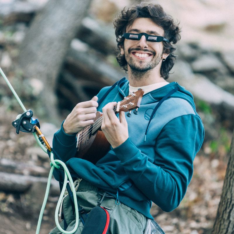 Felpa da arrampicata Wild Country Flow 2 Hoody da uomo, petrolio/3370 11