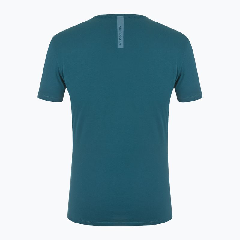 Camicia da arrampicata Wild Country Heritage da uomo, benzina 2