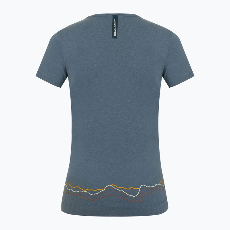 Maglietta da arrampicata in acque profonde Wild Country Flow da donna 2