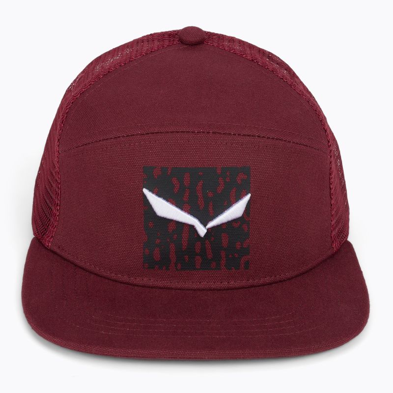Cappello da baseball da donna Salewa Pure Salamander Logo syrah 4