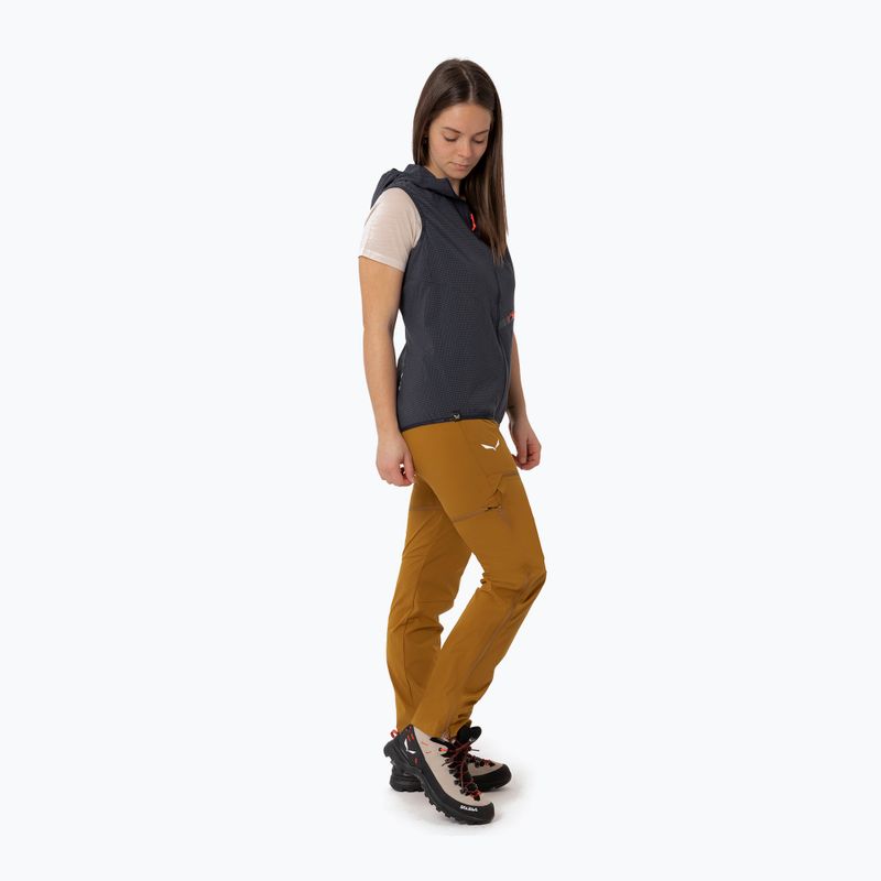 Pantaloni da trekking da donna Salewa Talvena 2 DST marrone dorato 2