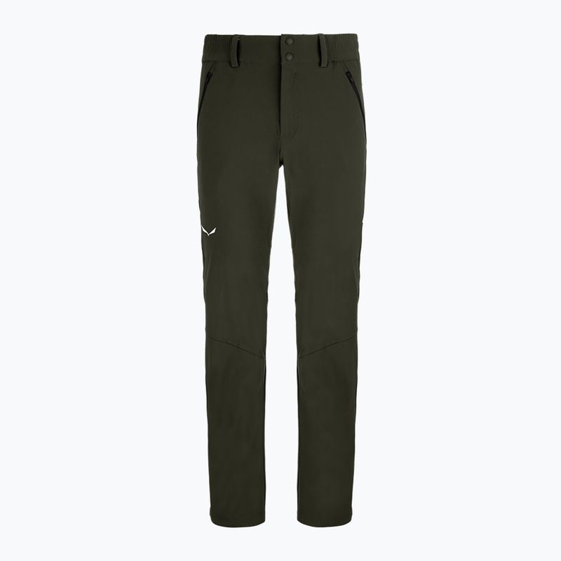 Pantaloni da trekking Salewa Talveno 2 DST da uomo oliva scuro 5