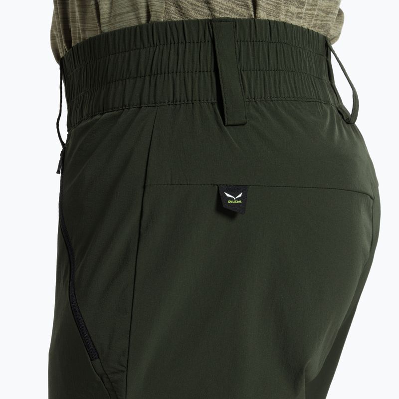 Pantaloni da trekking Salewa Talveno 2 DST da uomo oliva scuro 4