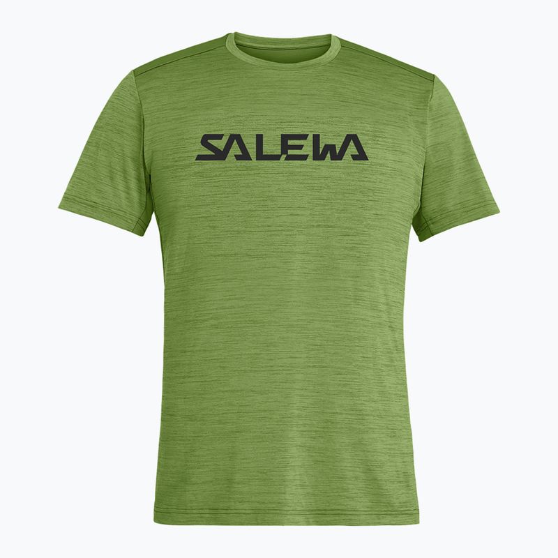 Maglietta da trekking Salewa da uomo Puez Hybrid 2 Dry yucca melange 4