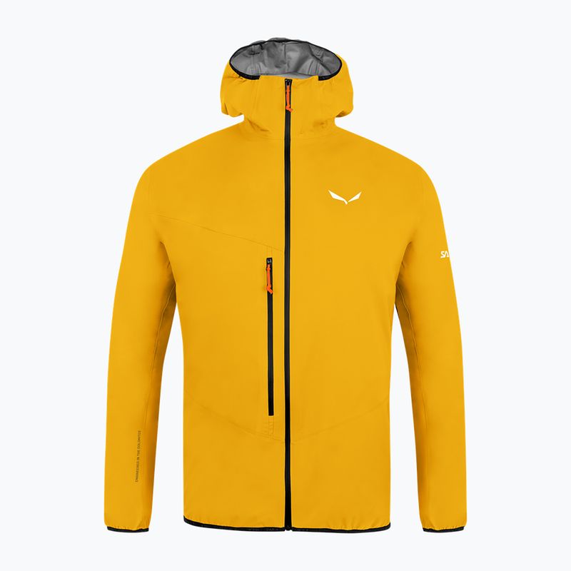 Giacca da pioggia Salewa da uomo Agner 2 PTX 3L oro
