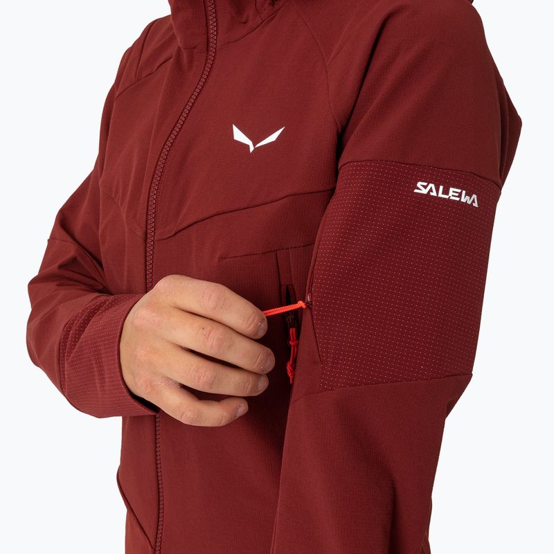 Giacca softshell Salewa da donna Agner DST syrah 6