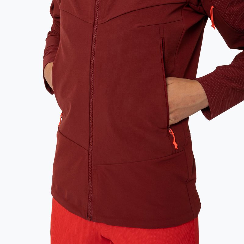 Giacca softshell Salewa da donna Agner DST syrah 9