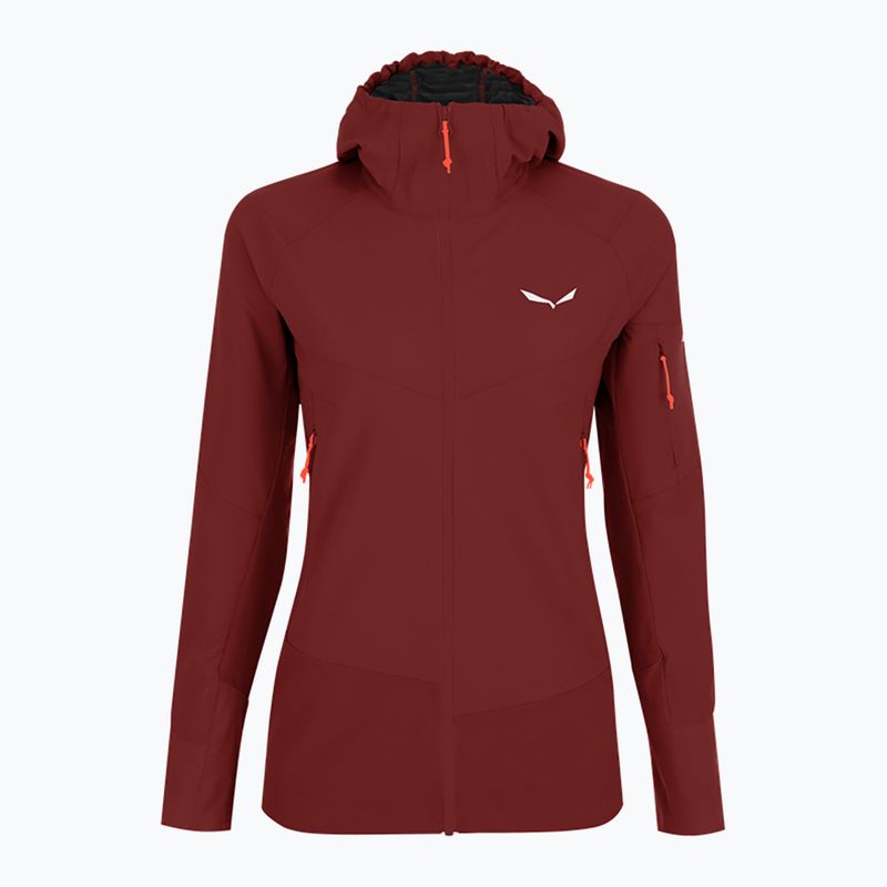 Giacca softshell Salewa da donna Agner DST syrah 10