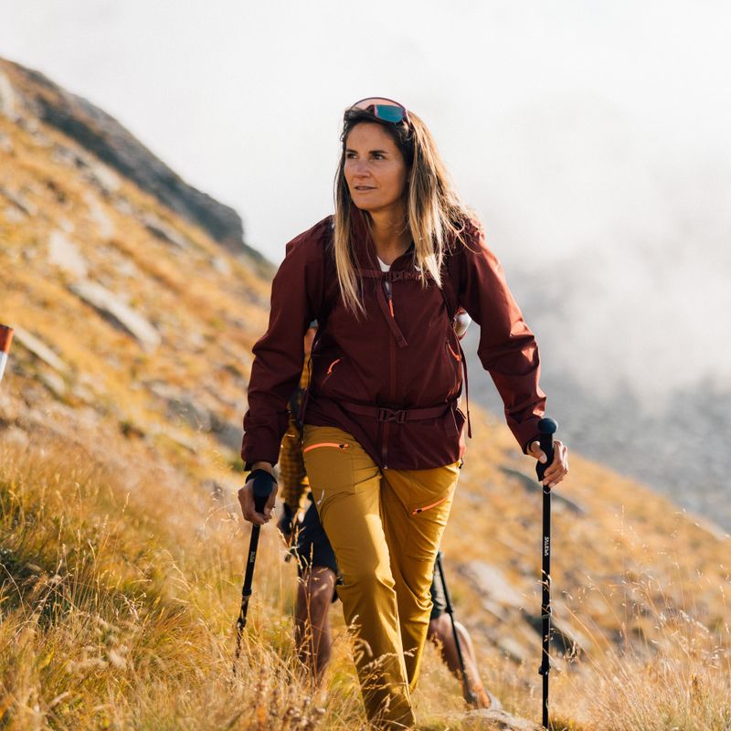 Giacca softshell Salewa da donna Agner DST syrah 13