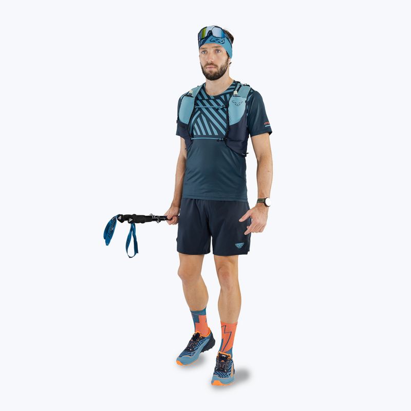 Pantaloncini da corsa DYNAFIT Alpine blueberry/blu tempesta da uomo