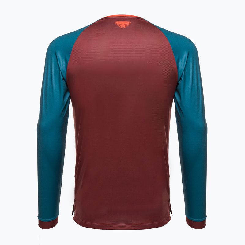 Felpa da ciclismo da uomo DYNAFIT Ride syrah 2