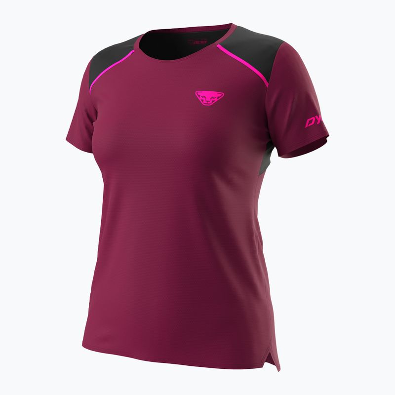 Maglietta da running DYNAFIT donna Sky rosso barbabietola 6