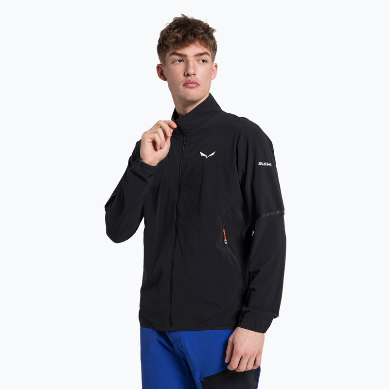 Giacca softshell da uomo Salewa Pedroc DST Light black out 3