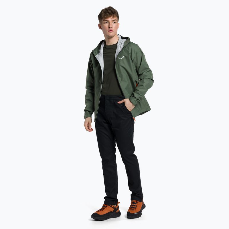Pantaloni da arrampicata Salewa Lavaredo Hemp Ripstop uomo nero out 2