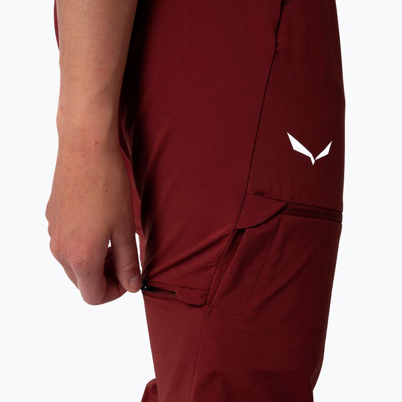 Pantaloni da trekking da donna Salewa Pedroc 2 DST 2/1 syrah 7