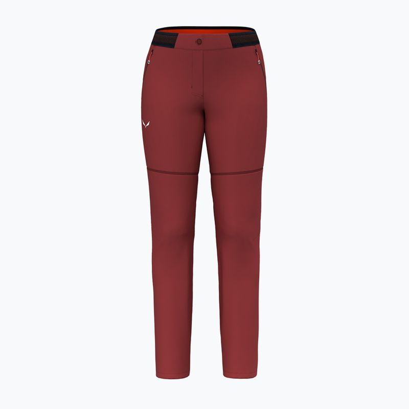 Pantaloni da trekking da donna Salewa Pedroc 2 DST 2/1 syrah 9