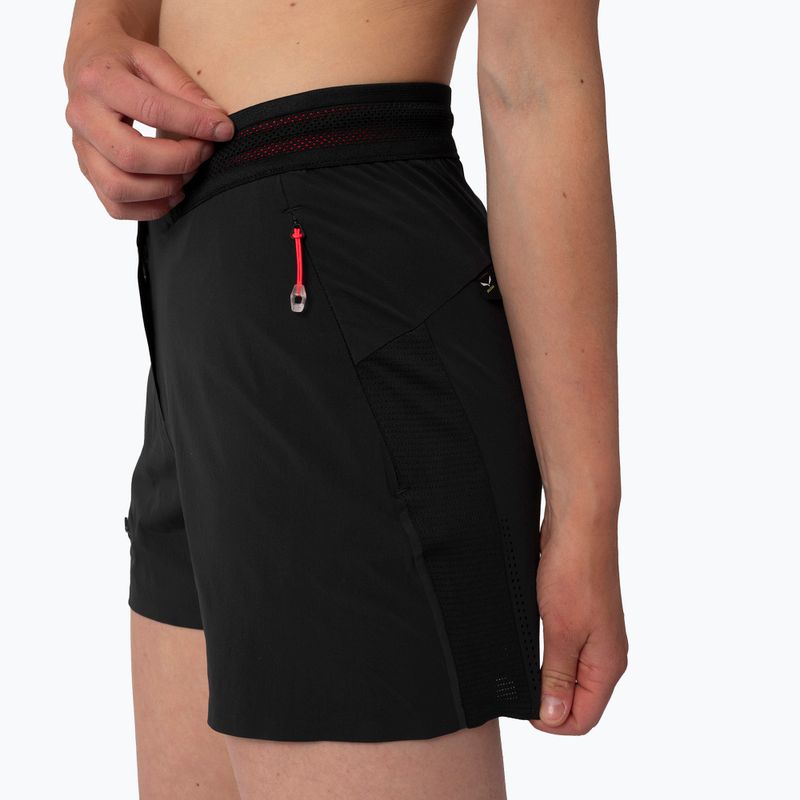 Pantaloncini da trekking da donna Salewa Pedroc Pro Dst Cargo nero out 8