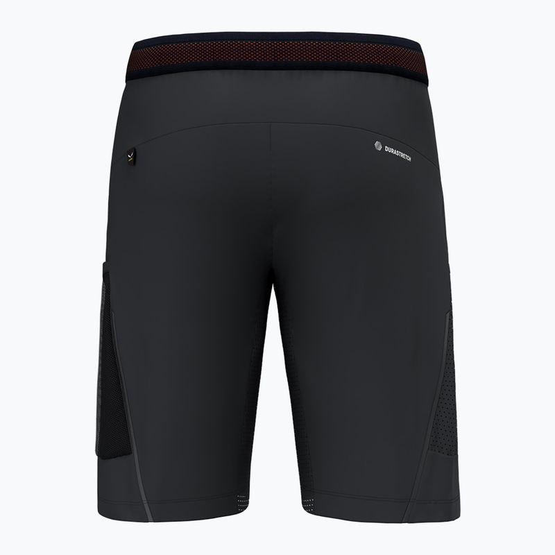 Pantaloncini da trekking Salewa Pedroc 3 DST Cargo da uomo, nero out 6