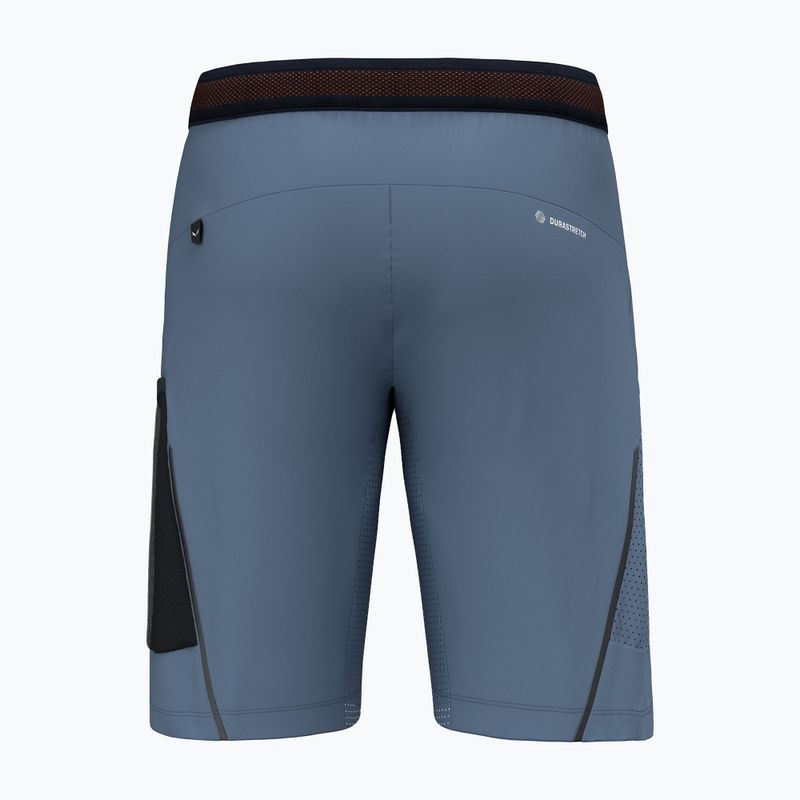 Pantaloncini da trekking Salewa Pedroc 3 DST Cargo da uomo blu java 2