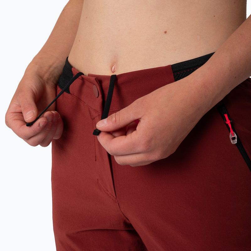 Pantaloncini da trekking da donna Salewa Pedroc DST syrah 8