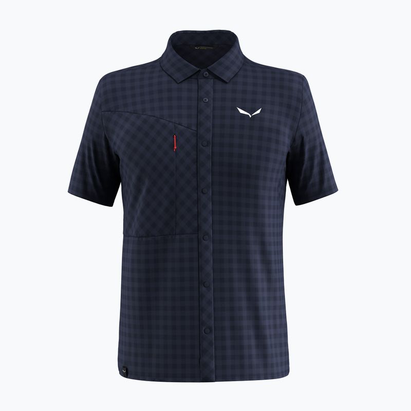 Camicia Salewa Puez Dry S/S da uomo blazer blu