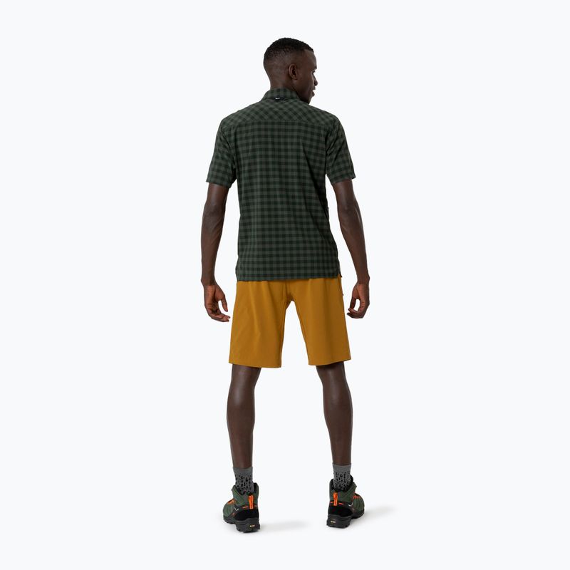 Camicia Salewa Puez Dry S/S da uomo oliva scuro 3