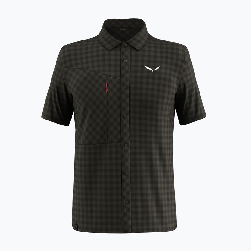 Camicia Salewa Puez Dry S/S da uomo oliva scuro 5