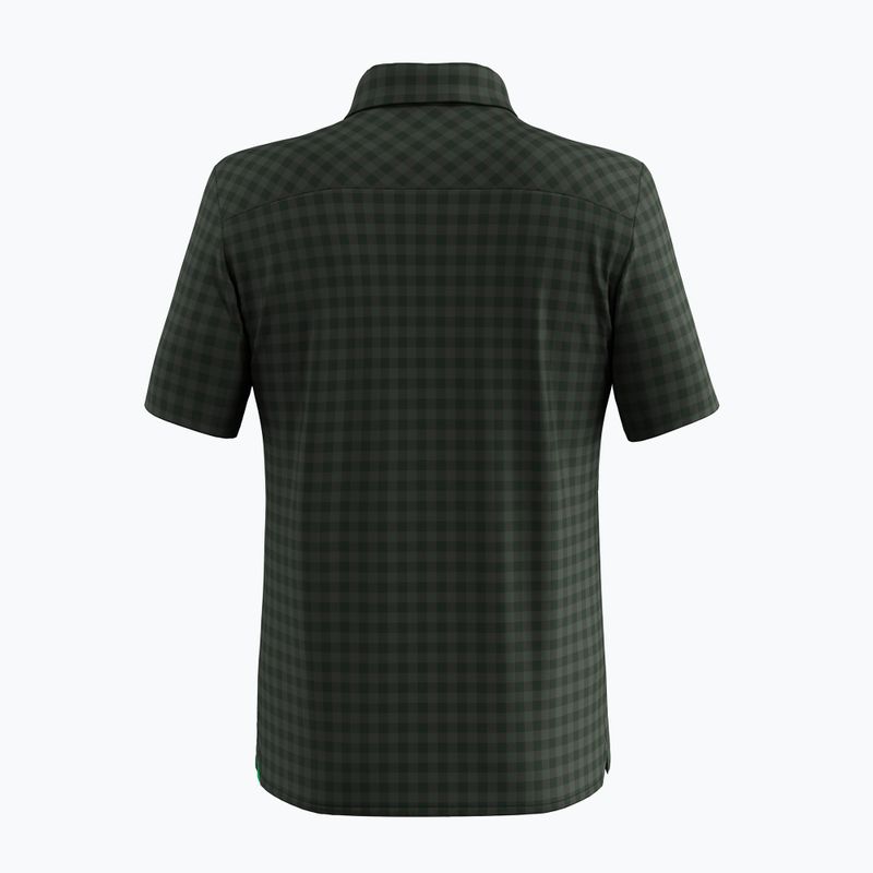 Camicia Salewa Puez Dry S/S da uomo oliva scuro 6