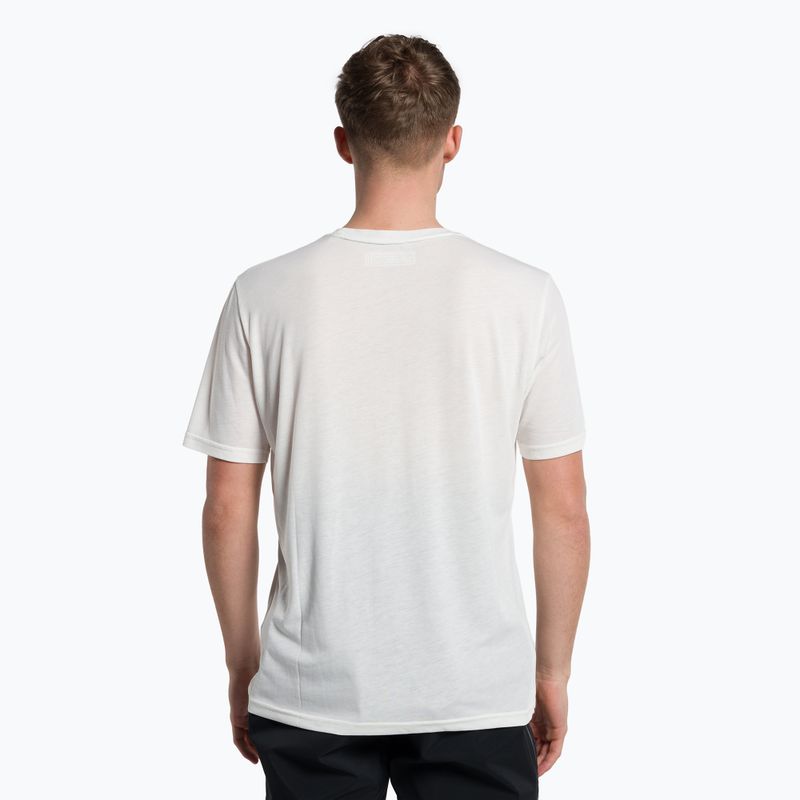 Maglia da trekking Salewa Pure Building Dry da uomo, bianco 3