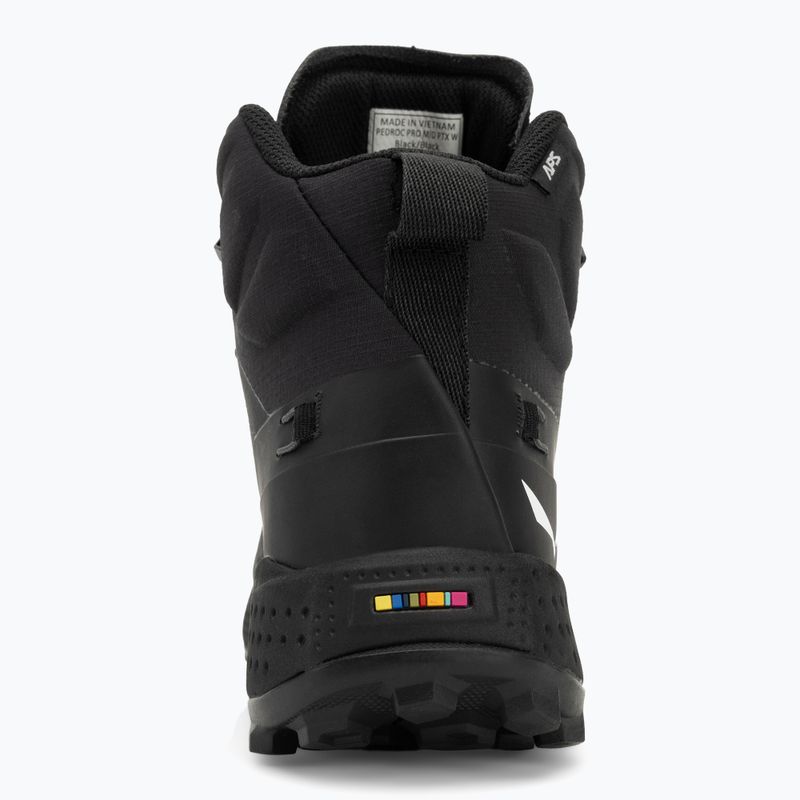 Stivali da trekking da donna Salewa Pedroc Pro Mid Ptx nero / nero 6
