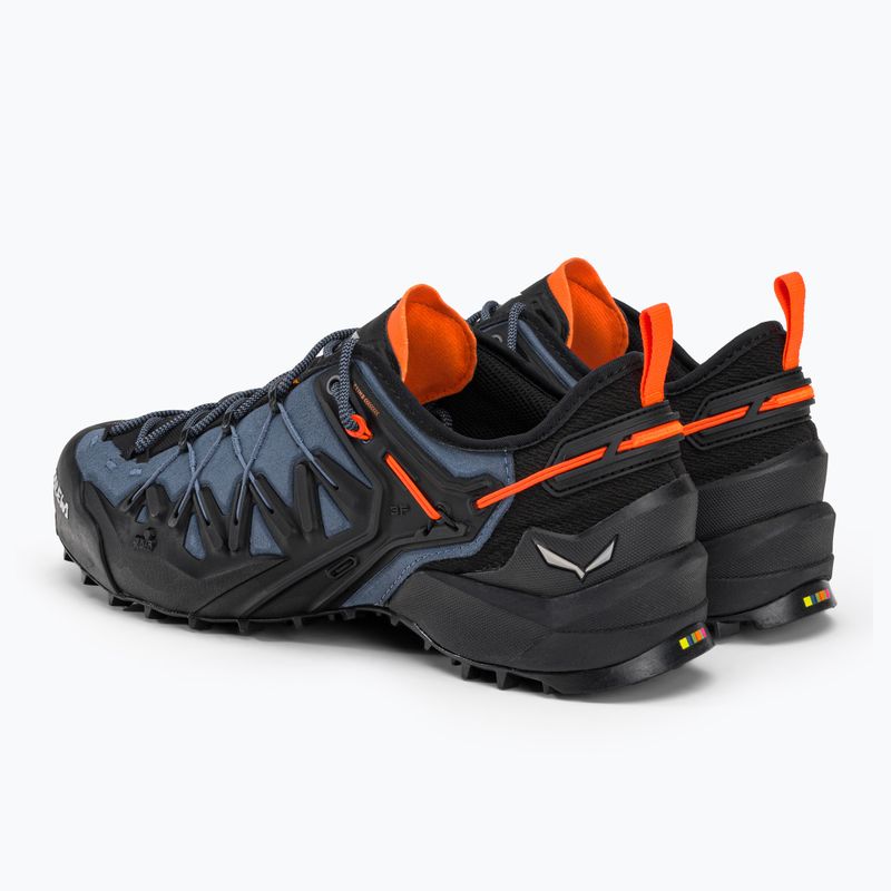 Salewa Wildfire Edge scarpa da avvicinamento da uomo blu java/nero 3