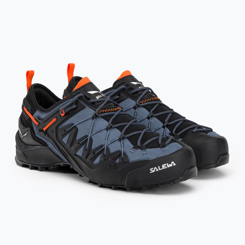 Salewa Wildfire Edge scarpa da avvicinamento da uomo blu java/nero 4