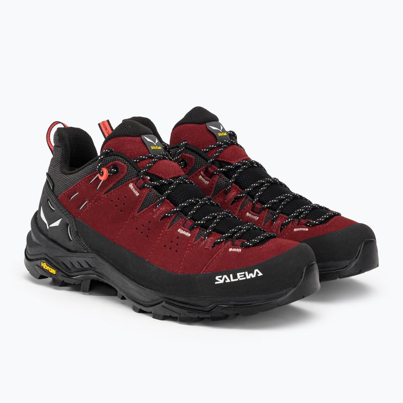 Stivali da trekking da donna Salewa Alp Trainer 2 GTX syrah/nero 4