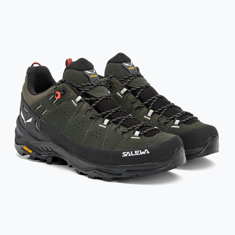 Stivali da trekking da donna Salewa Alp Trainer 2 oliva scura/nero 4