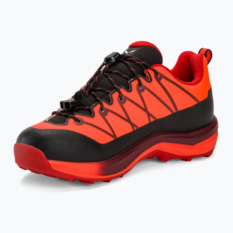 Salewa Wildfire 2 Ptx fluo coral.syrah scarpe da trekking per bambini 7