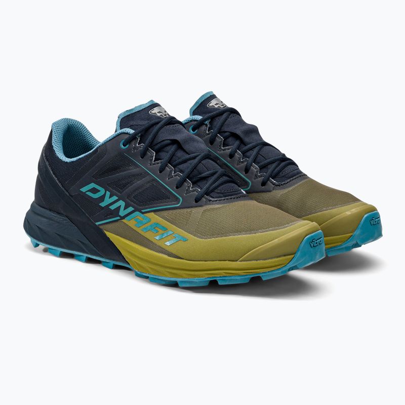 Scarpe da corsa DYNAFIT Alpine da uomo, colore blu e militare 4