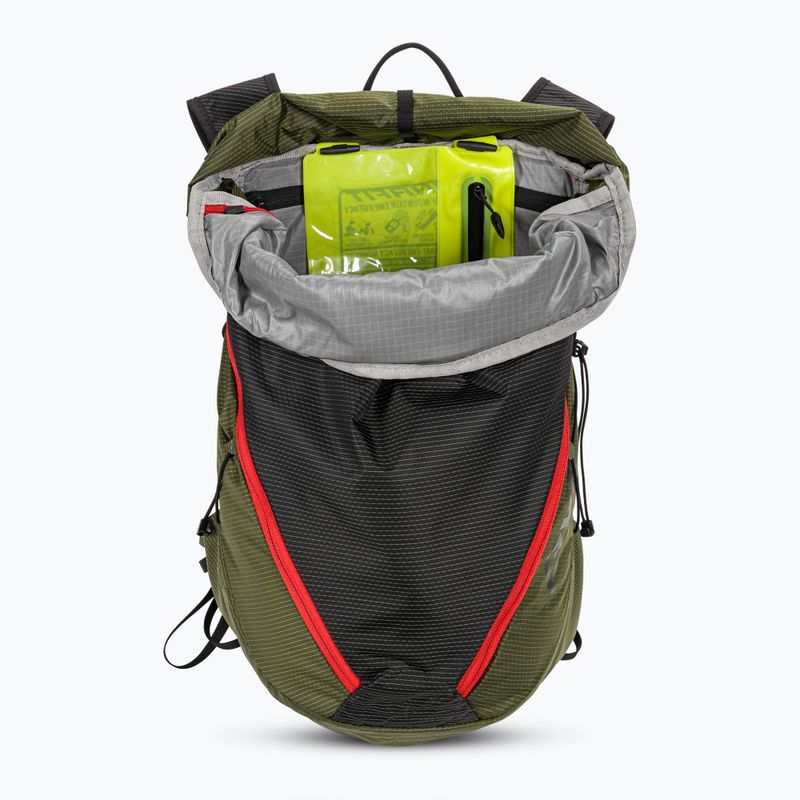 DYNAFIT Traverse 16 l inverno muschio / nero fuori zaino da trekking 4