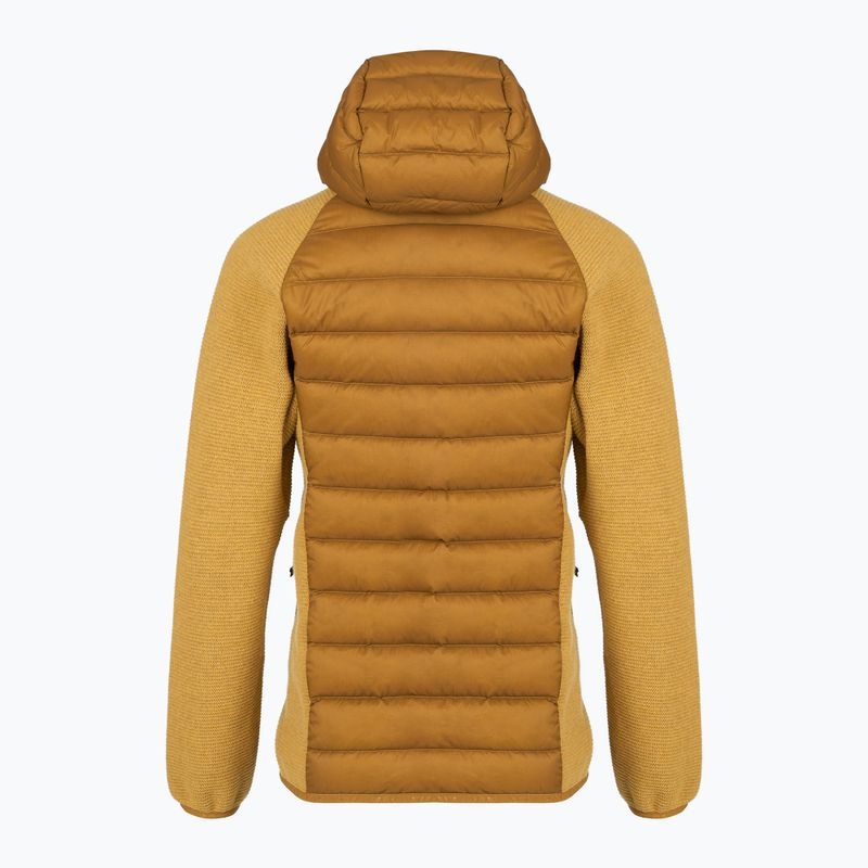 Giacca ibrida da donna Salewa Fanes Sarner/Rds Dwn Hyb marrone dorato 2
