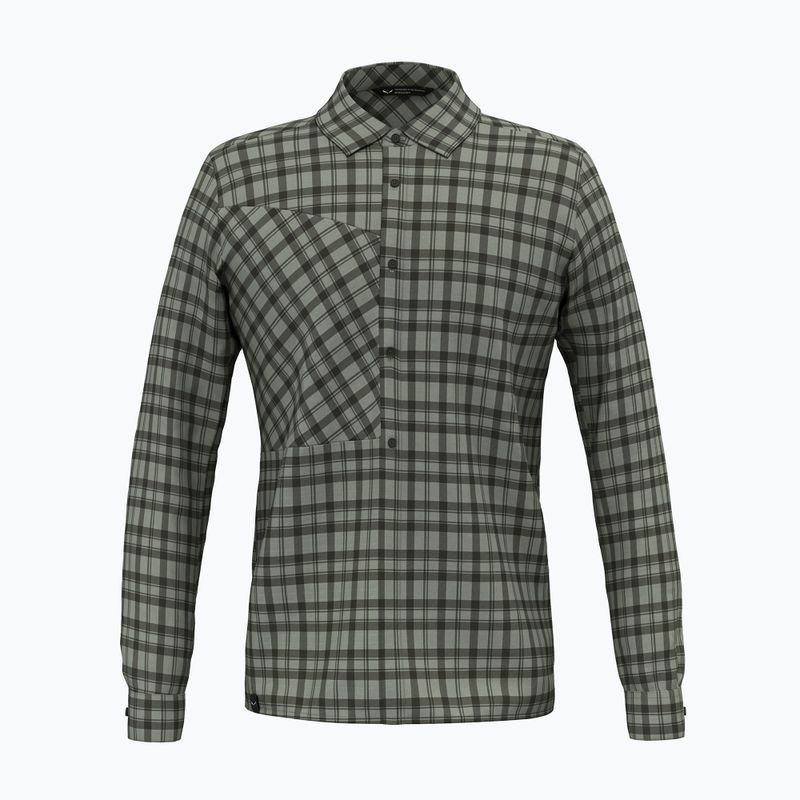 Camicia Salewa Fanes Flannel 5PL uomo ombra/oliva scura