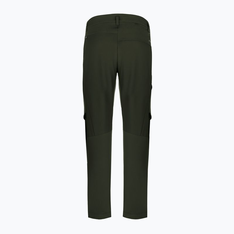 Pantaloni softshell da uomo Salewa Puez DST Warm Cargo oliva scuro 5