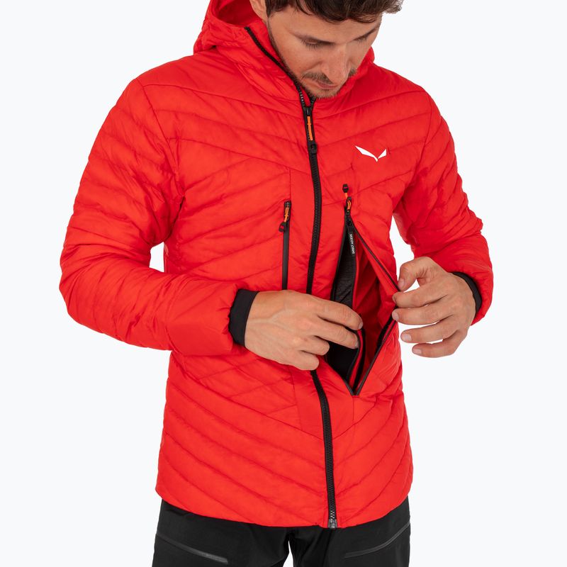 Piumino Salewa Ortles Hyb Rds Dwn flame da uomo 3