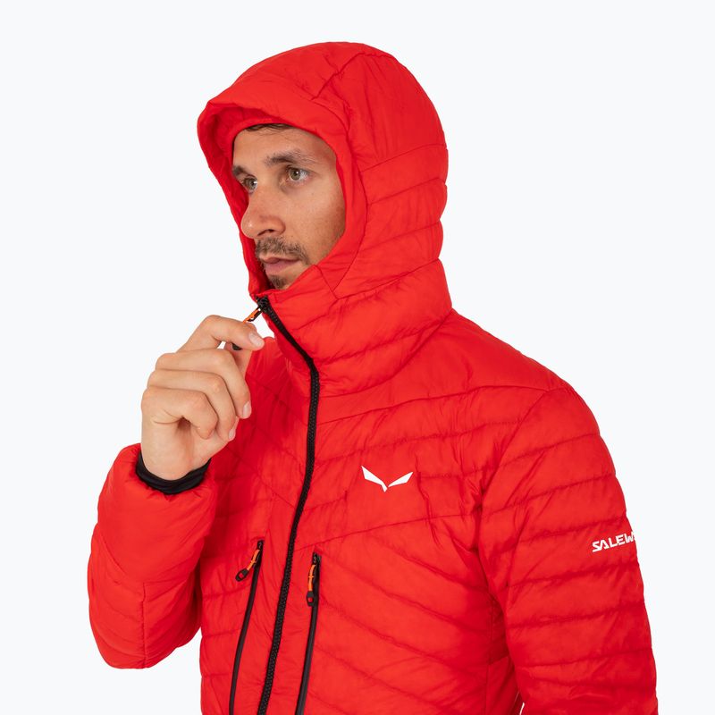 Piumino Salewa Ortles Hyb Rds Dwn flame da uomo 4