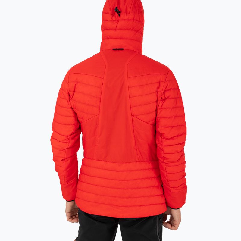Piumino Salewa Ortles Hyb Rds Dwn flame da uomo 5
