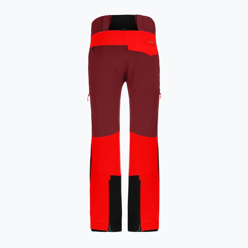 Pantaloni softshell Salewa da uomo Sella DST syrah 2